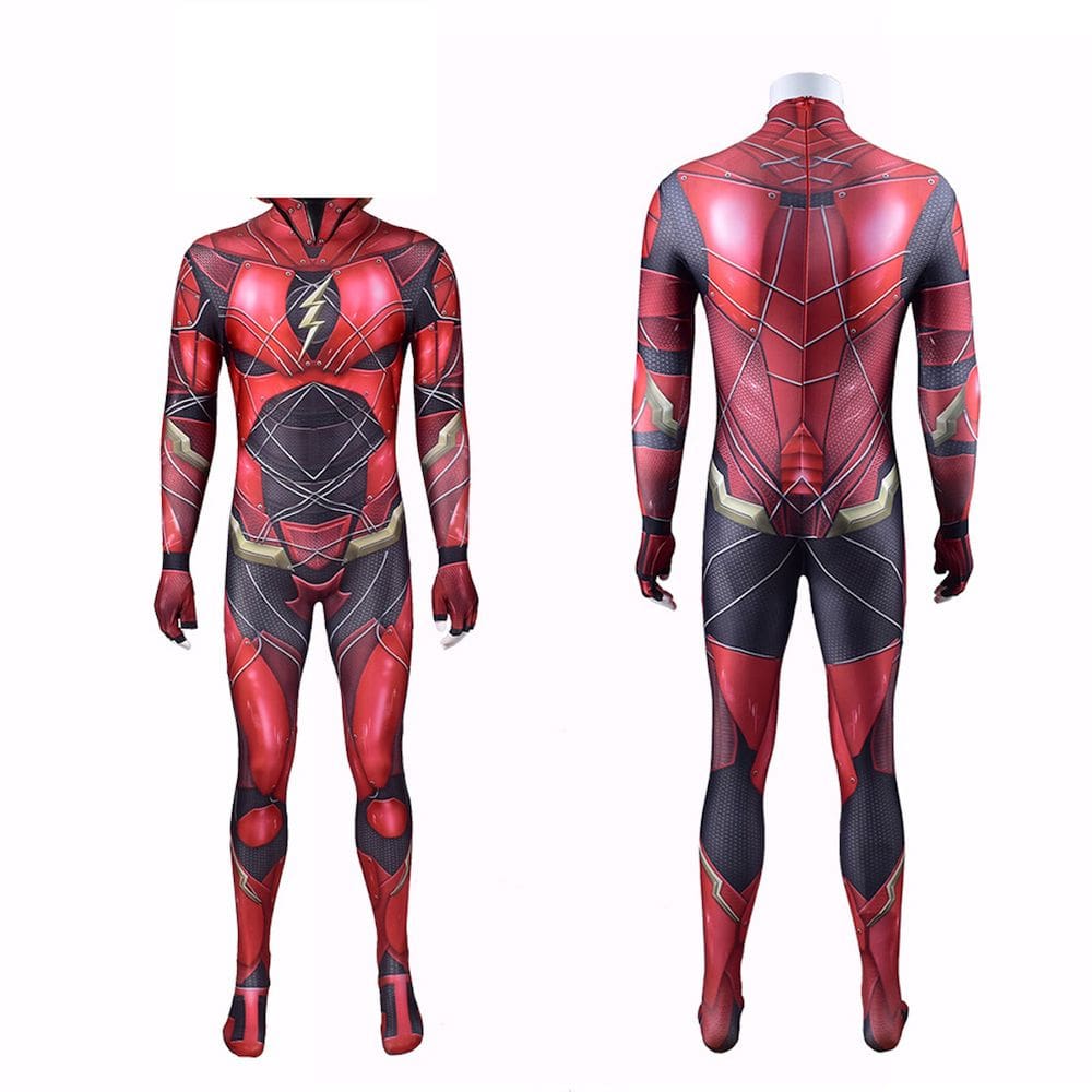 Fantasia de cosplay de anime Flashs, meia-calça de cosplay, roupa de Halloween