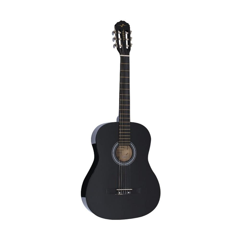 Violão Clássico Acústico 39 Vogga Preto Nylon VCA204N
