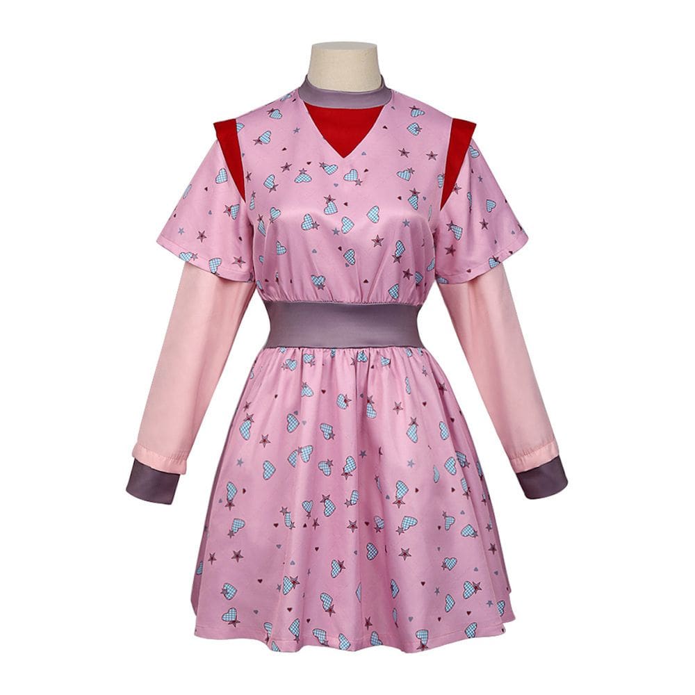 Traje de cosplay de anime Stranger Erica Dress Roupa de Halloween