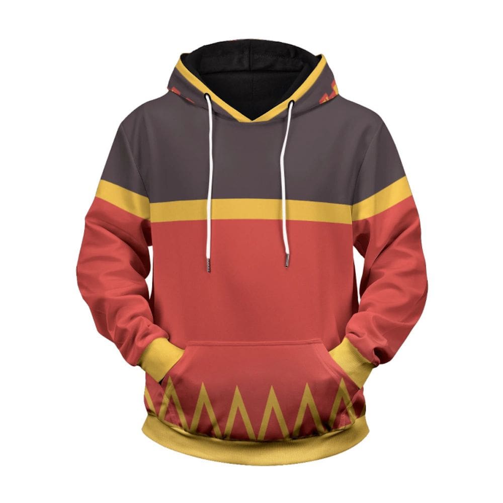 Pulôver de anime com capuz com estampa 3D Genshins Impacts e manga comprida