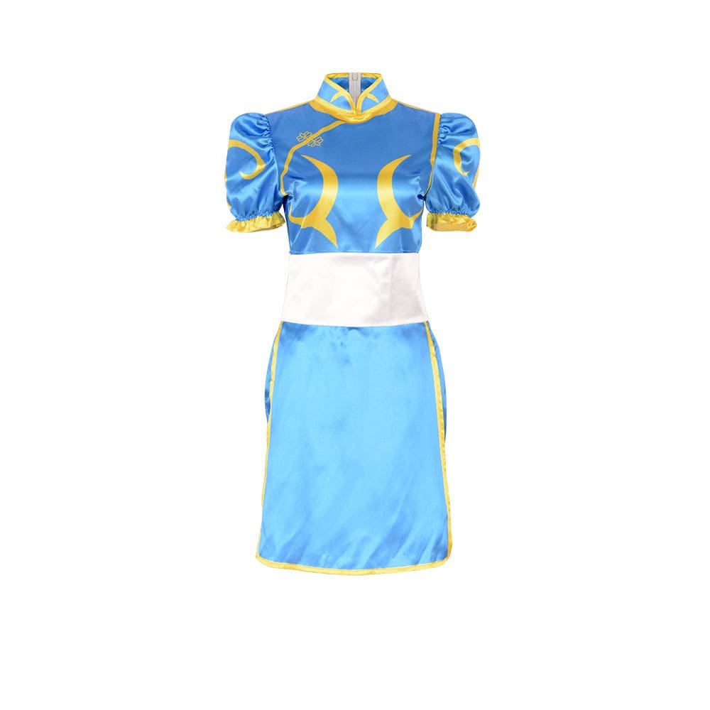 Roupas de cosplay de Streets Fighters Chuns Li, cosplay de anime