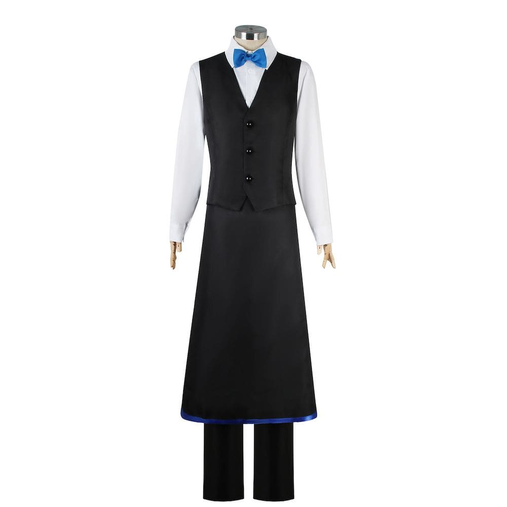 Roupas de trabalho SoHis NO Kos Aqua Coffee, fantasia de cosplay