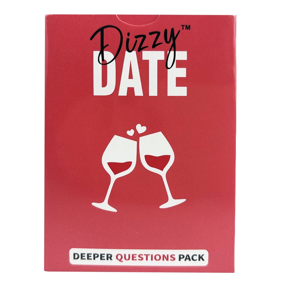 Jogo de cartas Dizzy Date Deeper Questions for Couples Night