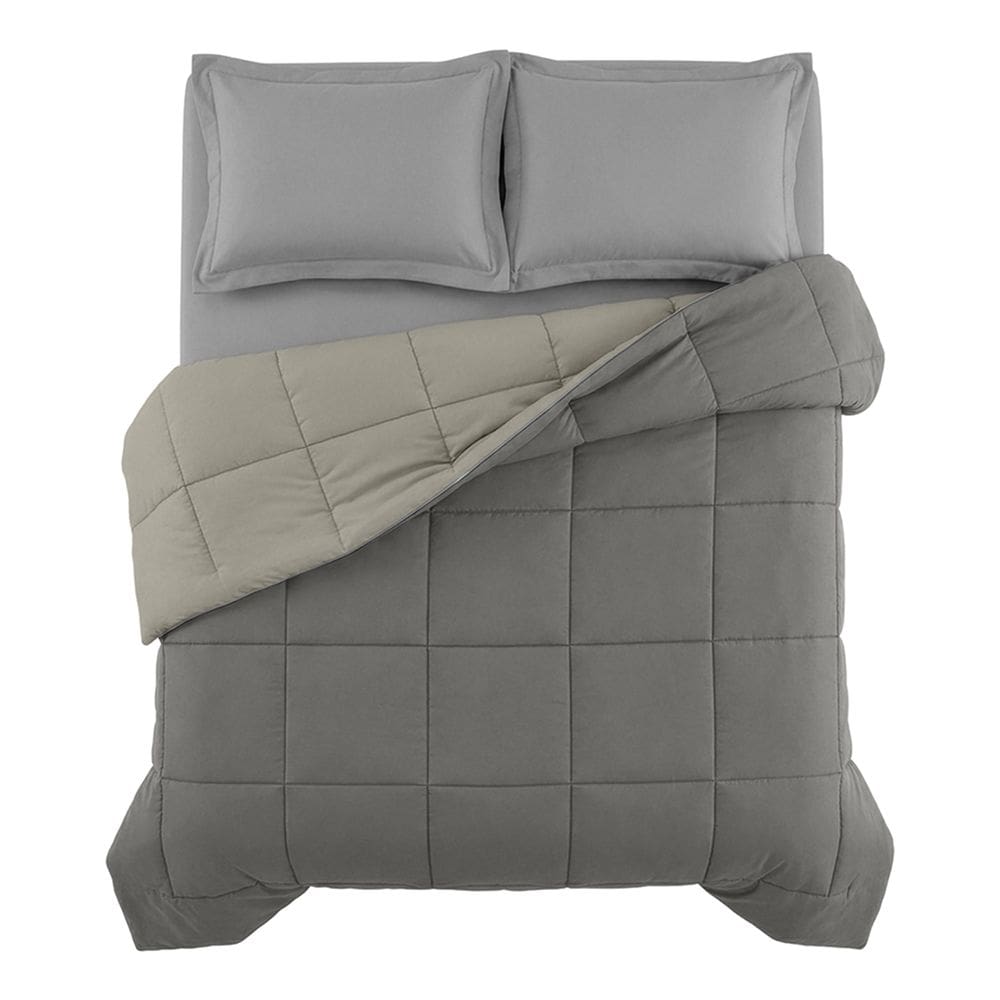 Edredom Queen Dupla Face Extra Soft Micro Percal Bf Colchões