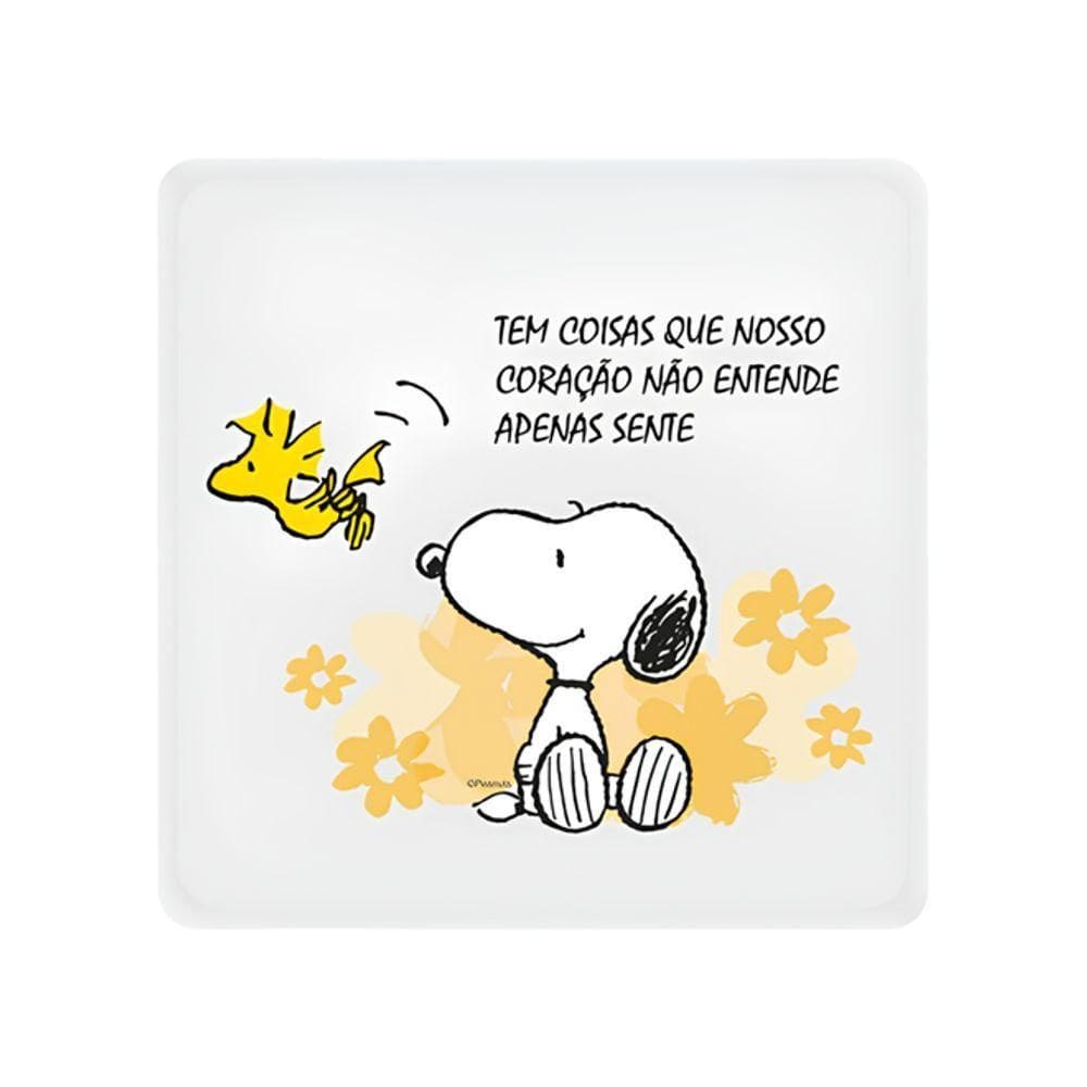 Luminária Box Slim Snoopy - Coração Sente