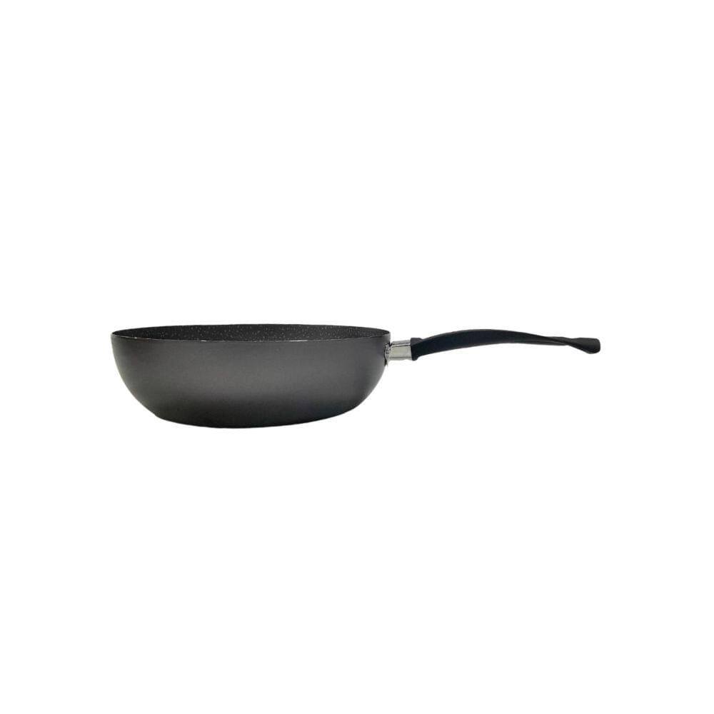 Frigideira Wok 24cm 2,65 L Rainbow Grafite 7442/363 - Brinox