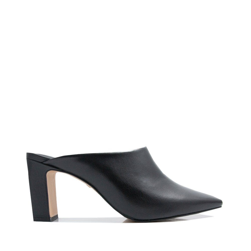 Tamanco Carrano Couro Preto