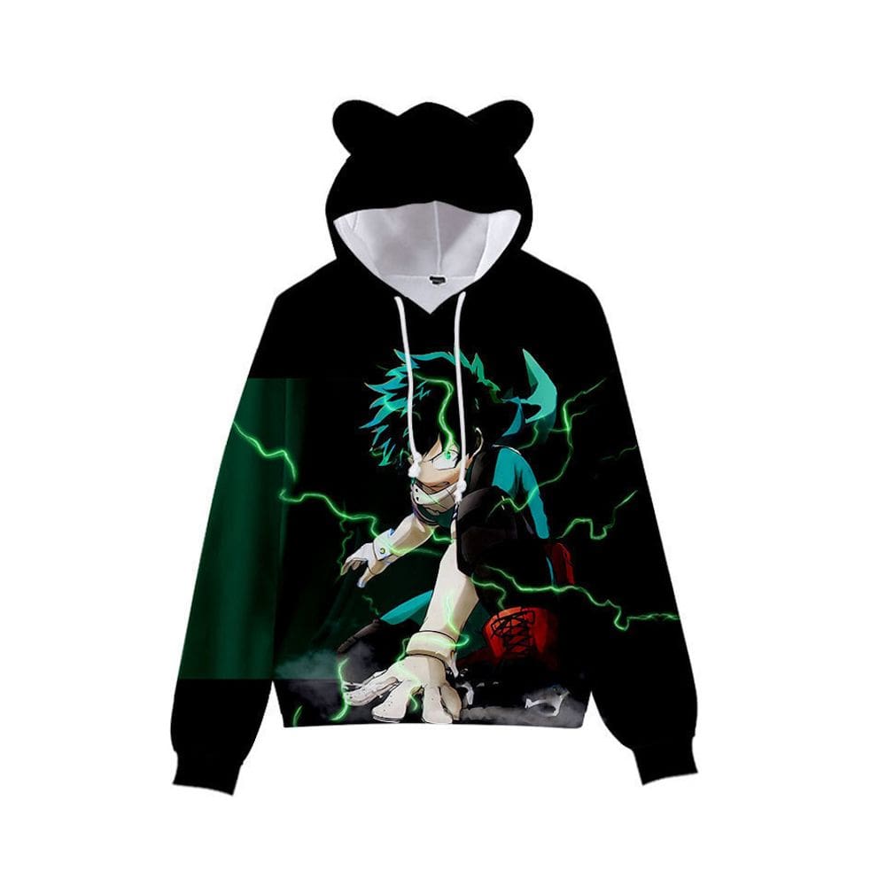 Orelhas de gato impressas em 3D da My Heroes Academias Anime Men Wom