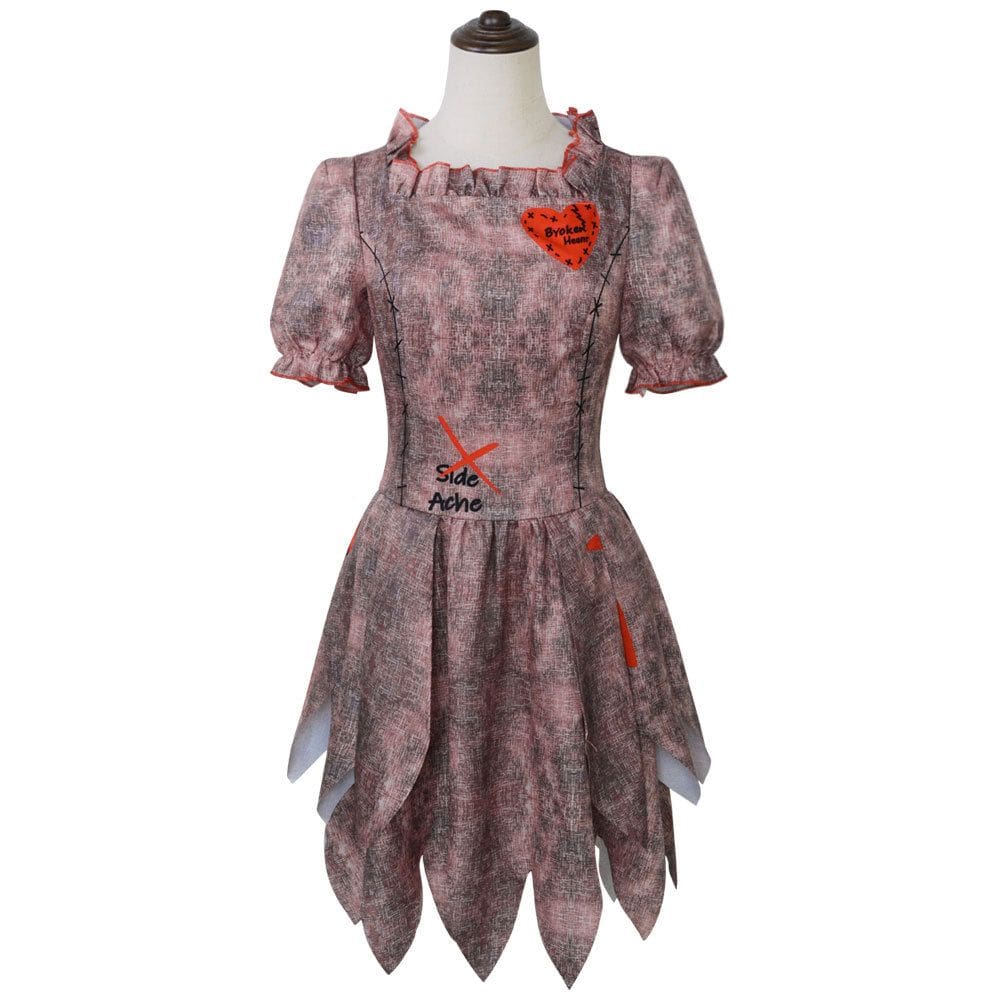 Corpses Brides Emilys Dress Fantasia de cosplay Cospla de Halloween