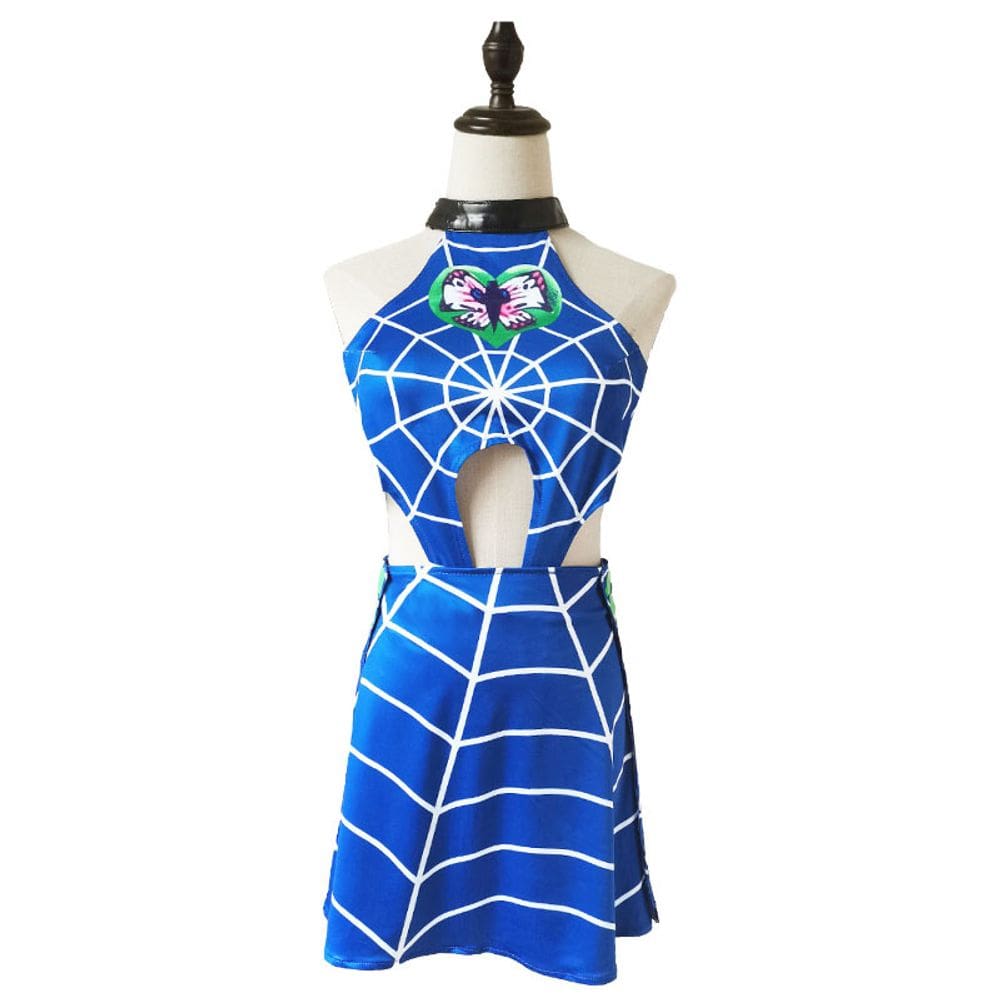 JoJos Bizarre Adventures Jolynes Cujohs Vestido Cosplay Costu
