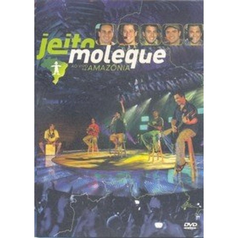 DVD Jeito Moleque – Ao Vivo Na Amazônia - MUSIC PAC