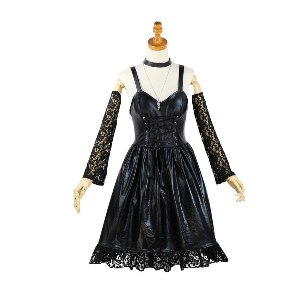 Deaths Notes: vestido de Misamisa, fantasia de cosplay, Halloween Cospl