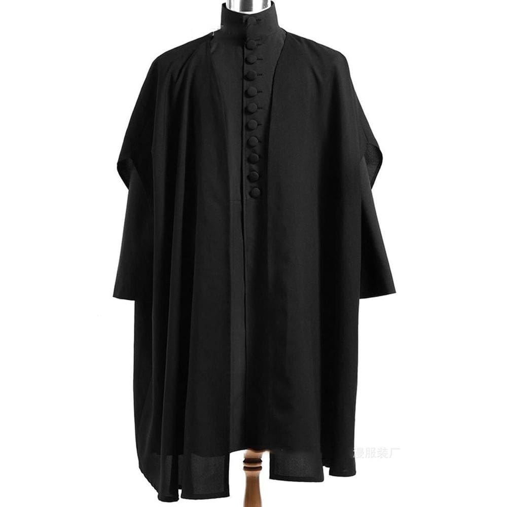 Traje de cosplay Severus Snapes, roupa de vestir anime