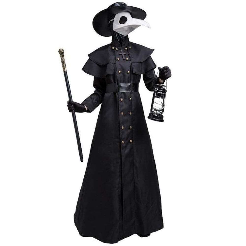 Fantasia de bico comprido de corvo de Halloween, fantasia, anime, cosplay