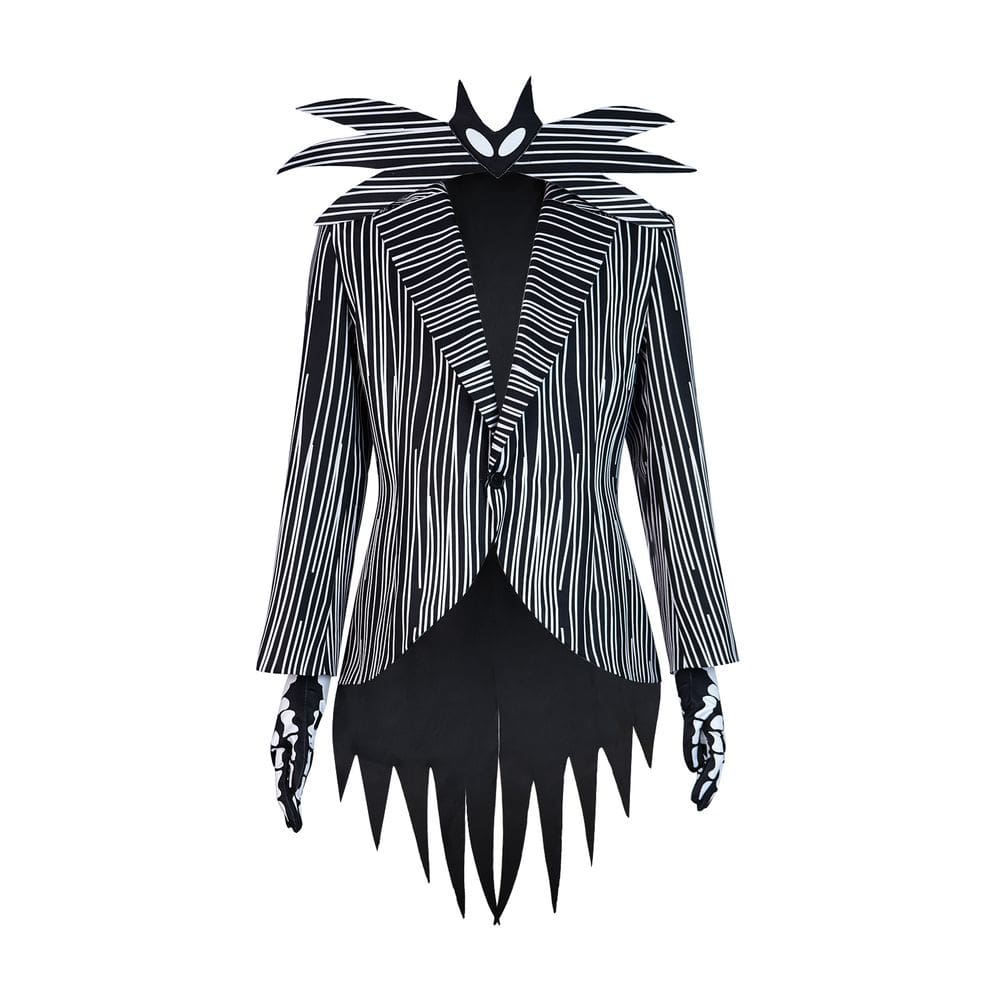 Traje de cosplay: Nightmares, vestido de anime de Jacks Skellington