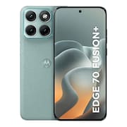 Smartphone Motorola Edge 70 Fusion + 5G 256GB - Verde Claro, 24GB (12GB RAM + 12GB RAM Boost), Câmera 50MP e Tela de 6,8"