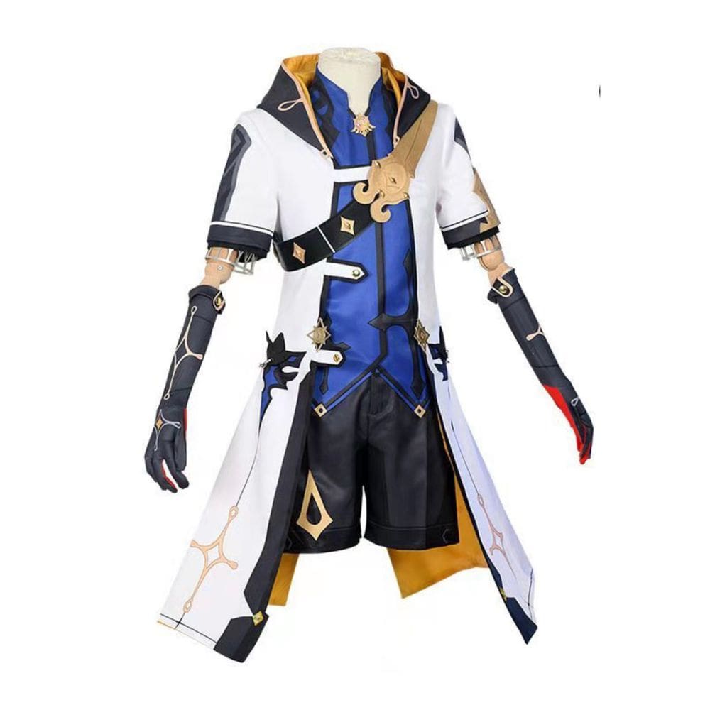 Traje de cosplay Genshin Impact Albedo Anime Dress Up