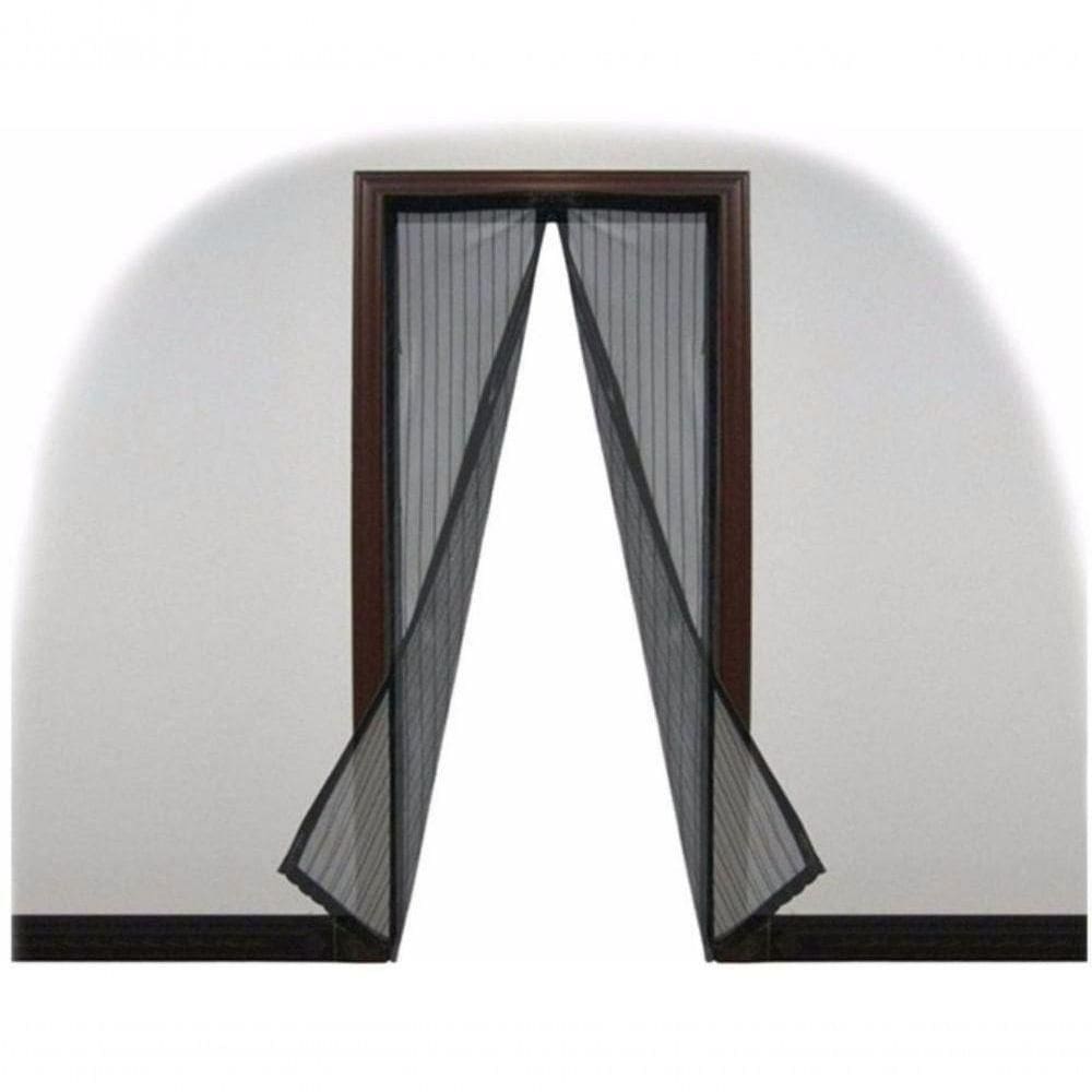 Cortina Mosquiteiro Com Fechamento Magnético – Proteção Prática Contra Insetos E Mosquitos