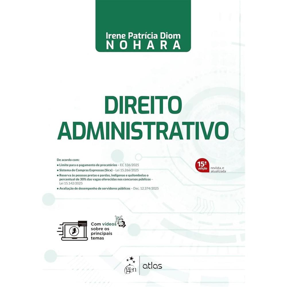 Direito Administrativo - 15ª Edição 2026