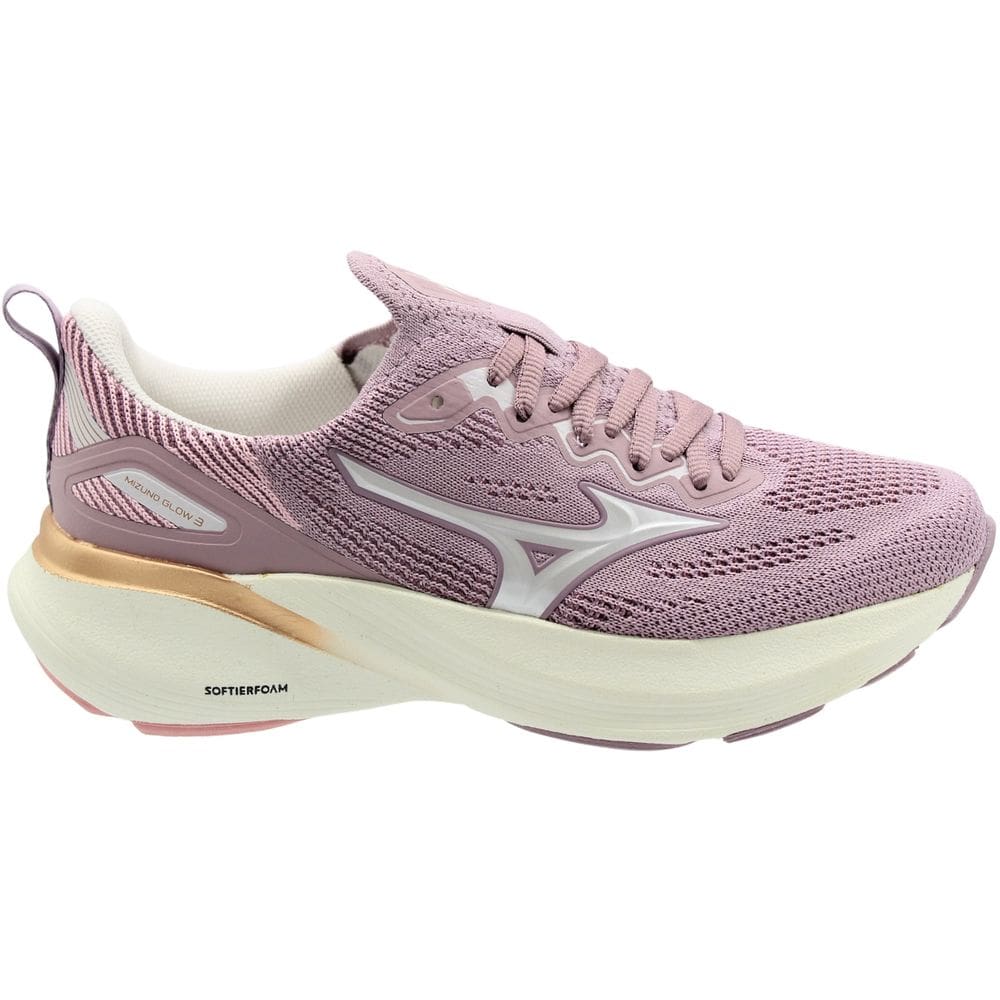 Tênis de Corrida Mizuno Glow 3 Softier Feminino