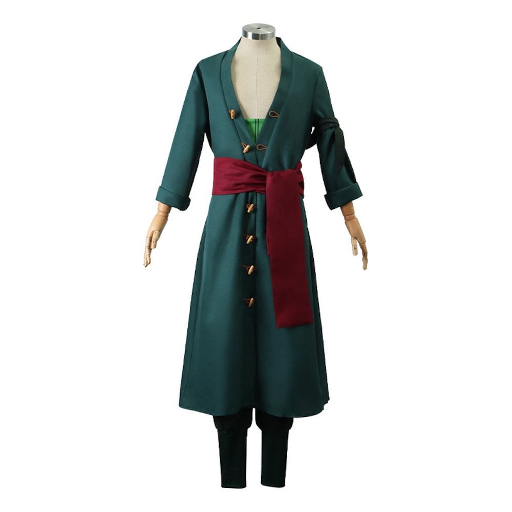 Conjunto de trajes de cosplay de estilo japonês Cos Zoro Kimono para