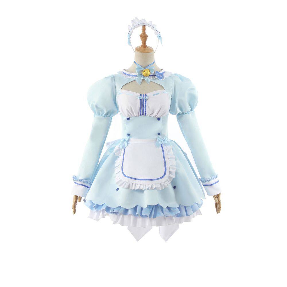 Trajes de cosplay de anime de Nekoparas e roupas para Hallow