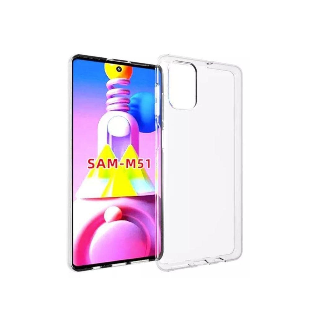 Capa Capinha Sem Bordas Anti Impacto Tpu Para Galaxy M51 6.7
