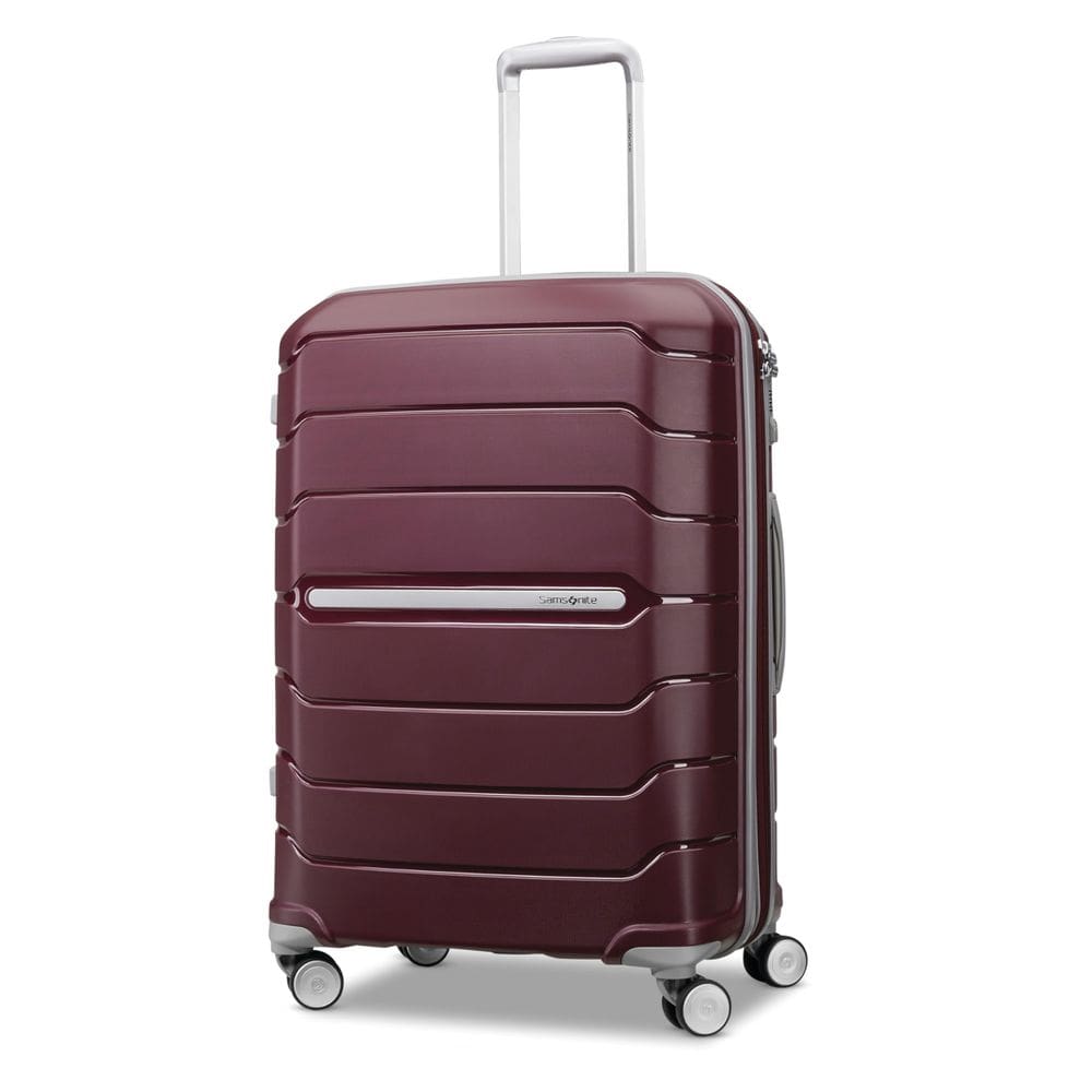 Bagagem Samsonite Freeform Hardside expansível de 24 polegadas Merlot