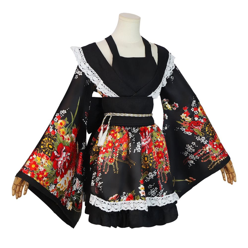 Saia Sukhavatis Lolitas Houses Dances, fantasia de cosplay de anime