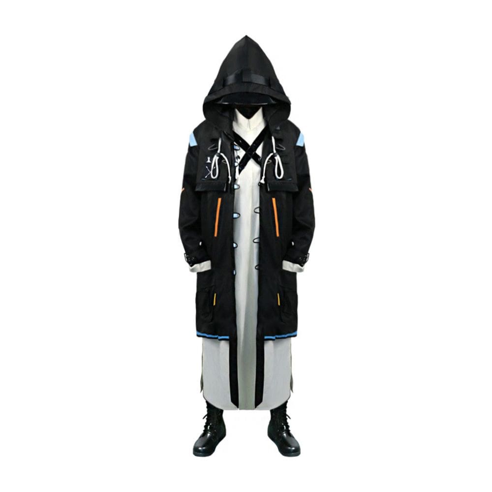 Traje de cosplay de anime Arknights Dr. Amiya, roupa de Halloween f