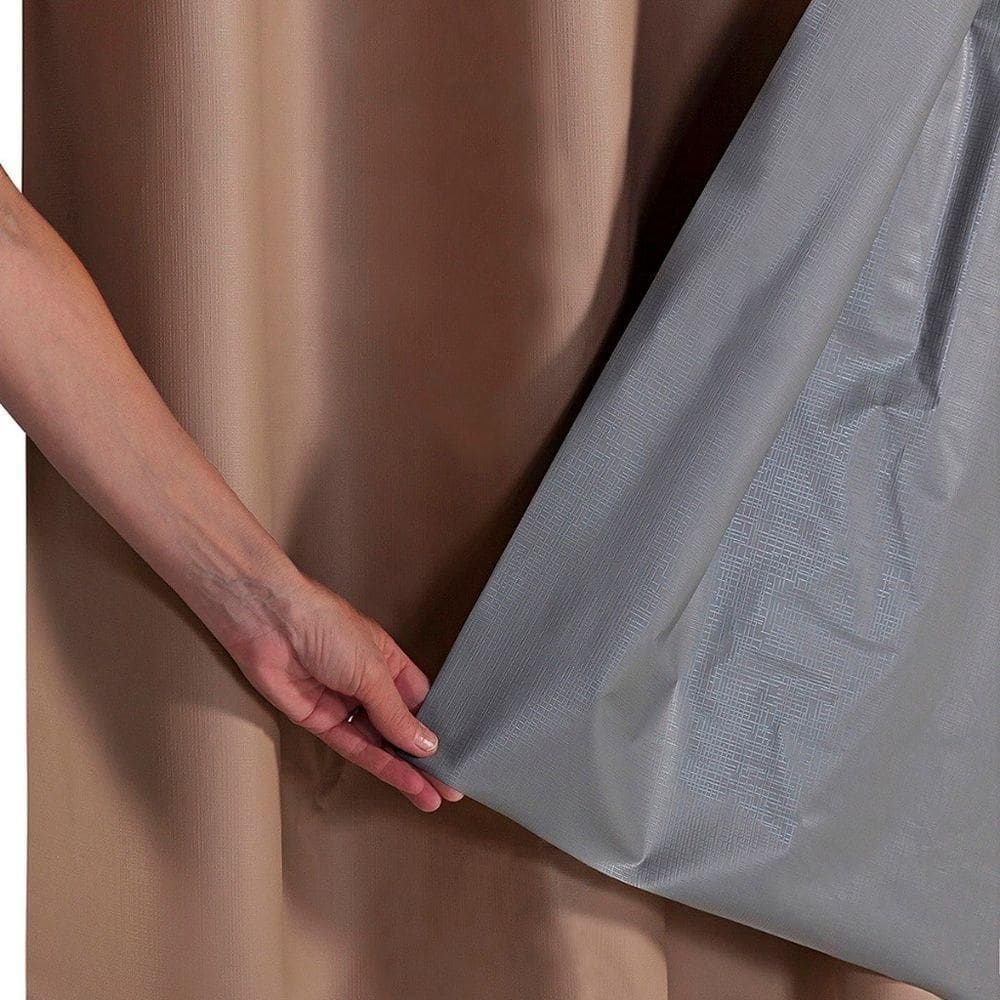 Cortina Blecaute Sala Quarto Banheiro Escritório 1,10m X 1,30m Avelã