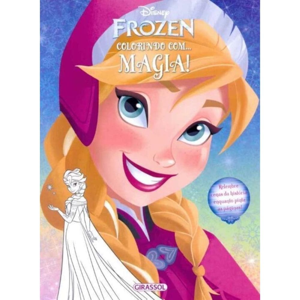 Disney Frozen - Colorindo Com...magia