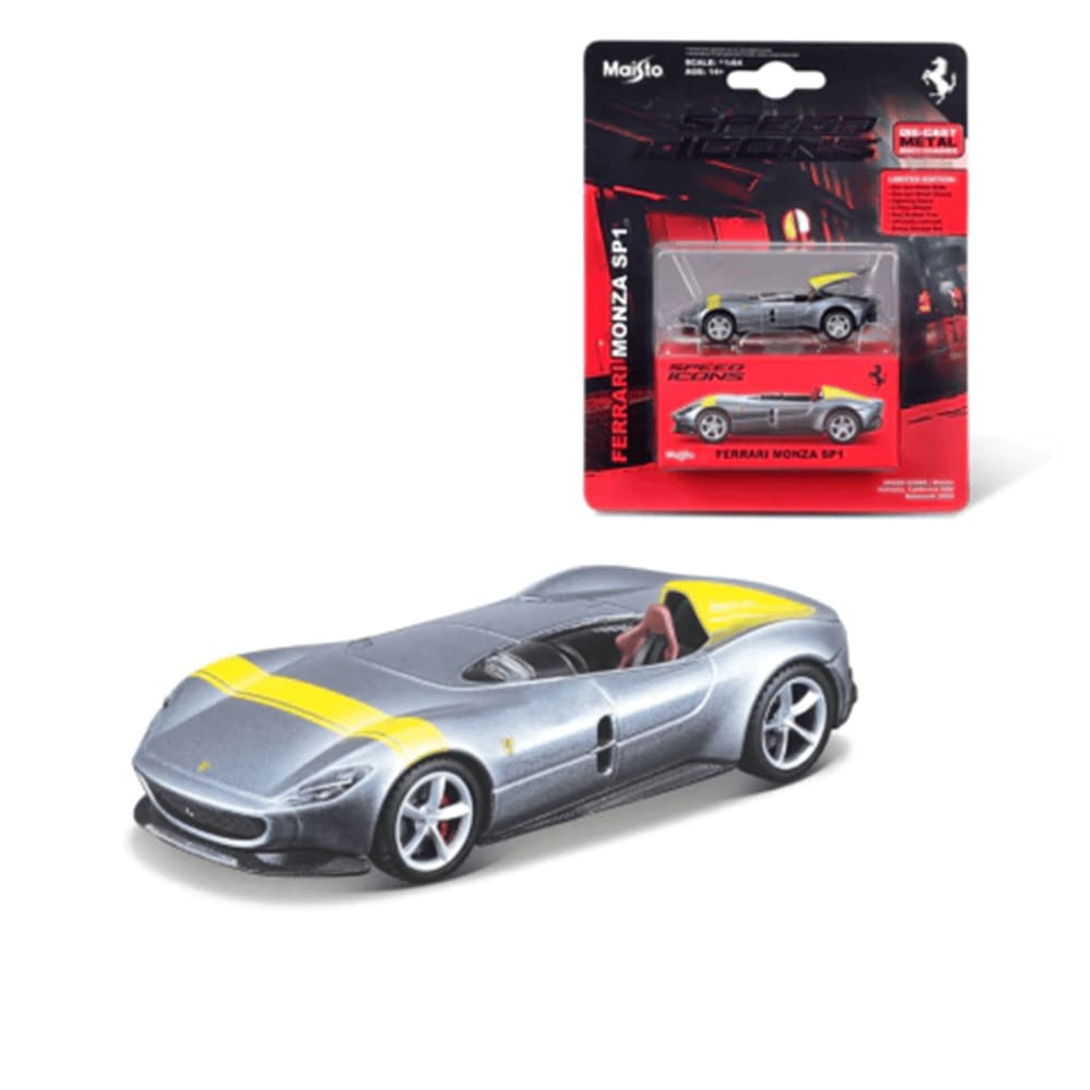 Miniatura Carro Maisto Ferrari Monza SP1 Speed Icons 1:64