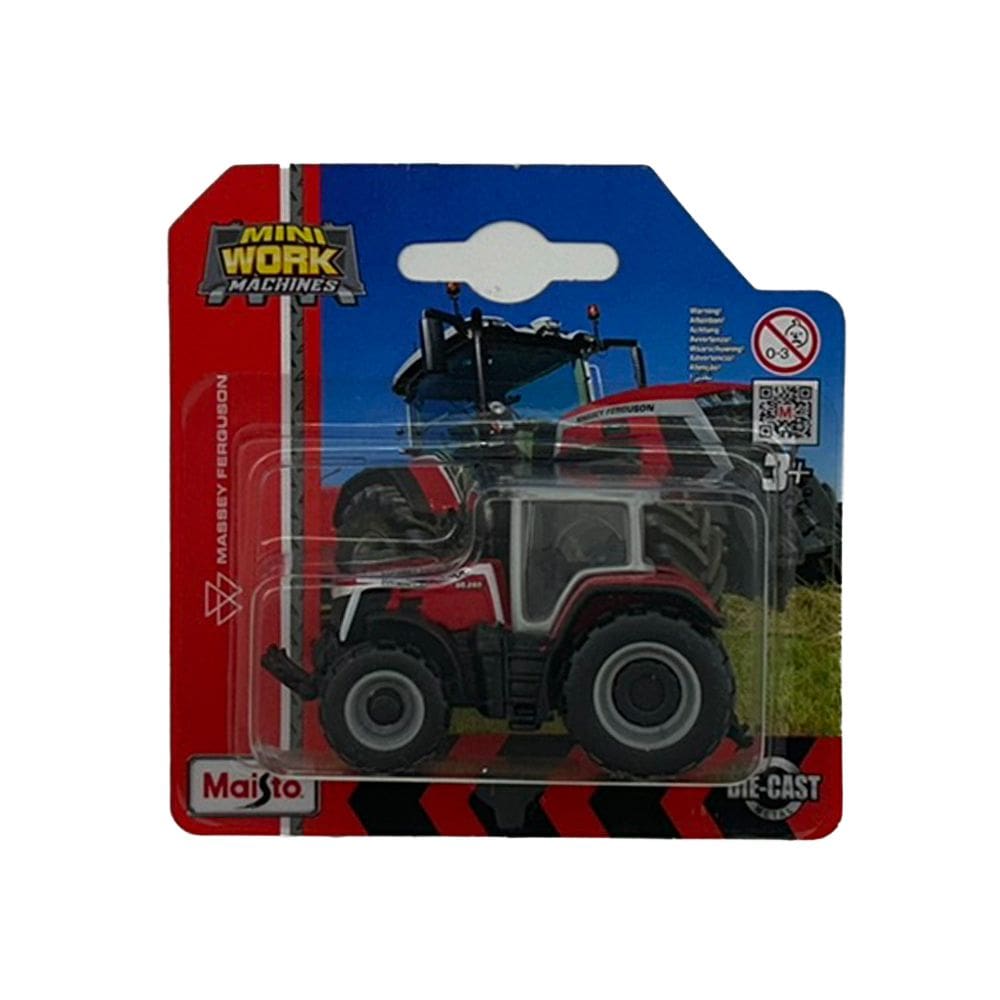 Miniatura Trator Agricola Massey Ferguson 6cm Maisto