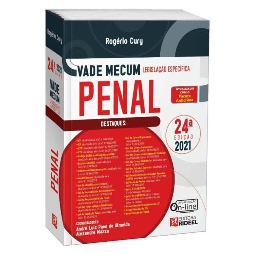 Vade Mecum Penal - Legislacao Especifica - 24Ed/20
