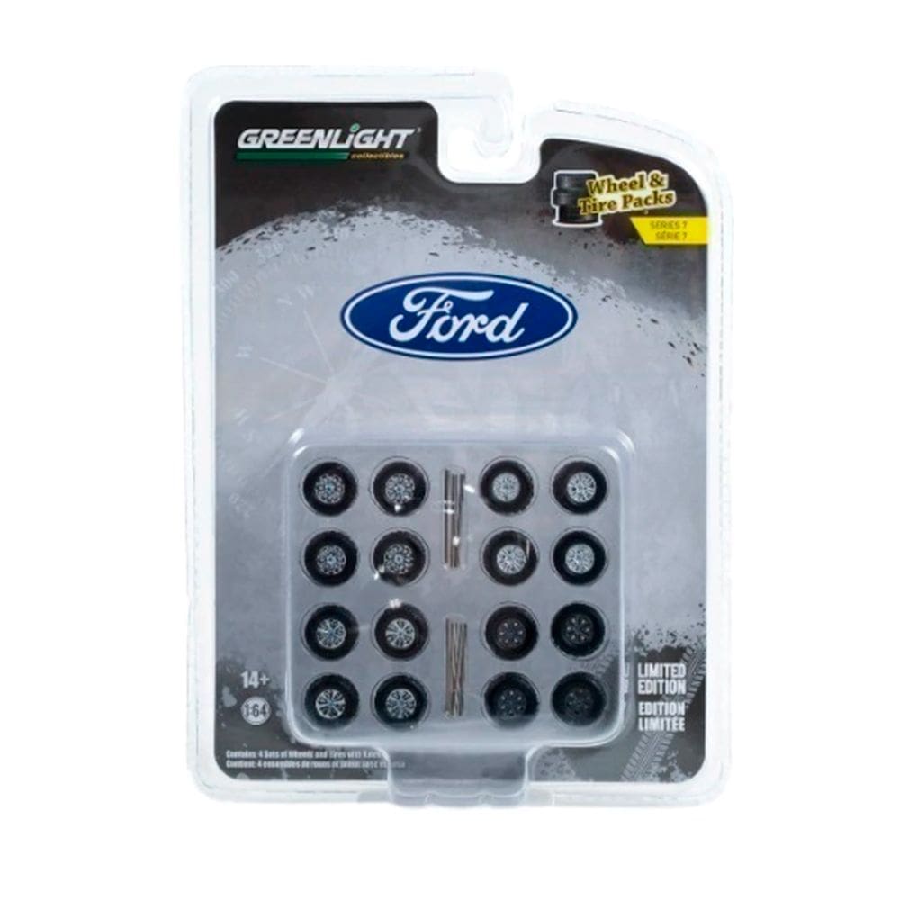 Acessório Ford Pack Pneus 1:64 Greenlight