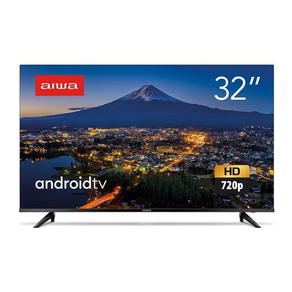 Smart Tv Aiwa 32” Android, Hd, Comando De Voz, Dolby , Hdr10