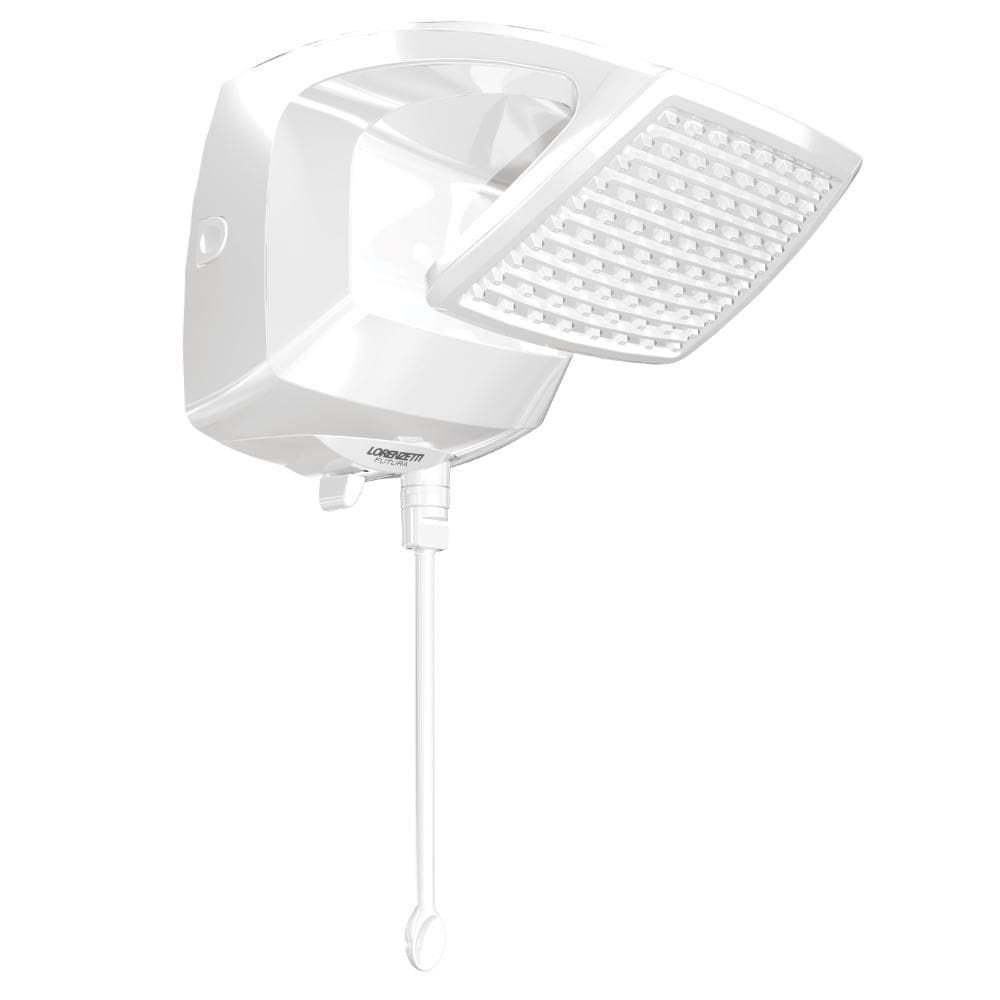 Ducha Futura Eletrônica Blindada 7500W 220V Branca - Lorenzetti