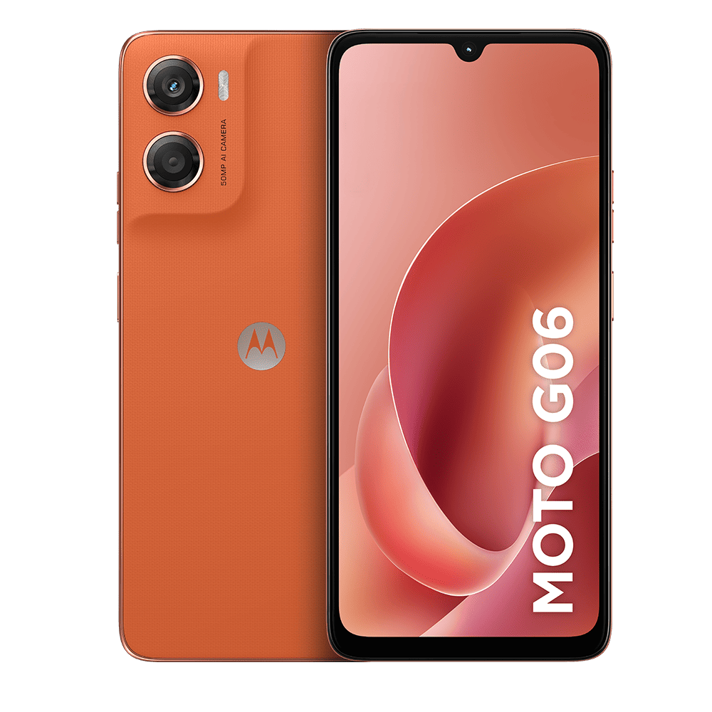 Smartphone Motorola Moto g06 256GB - Laranja