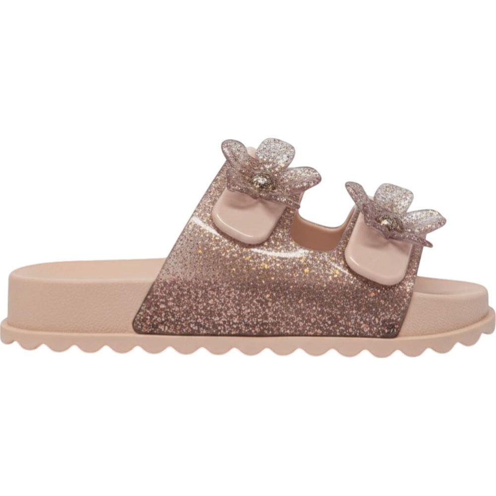 Tamanco Infantil Menina Birken Casual Dia a Dia Passeio Escola Com Glitter Zaxy 19387