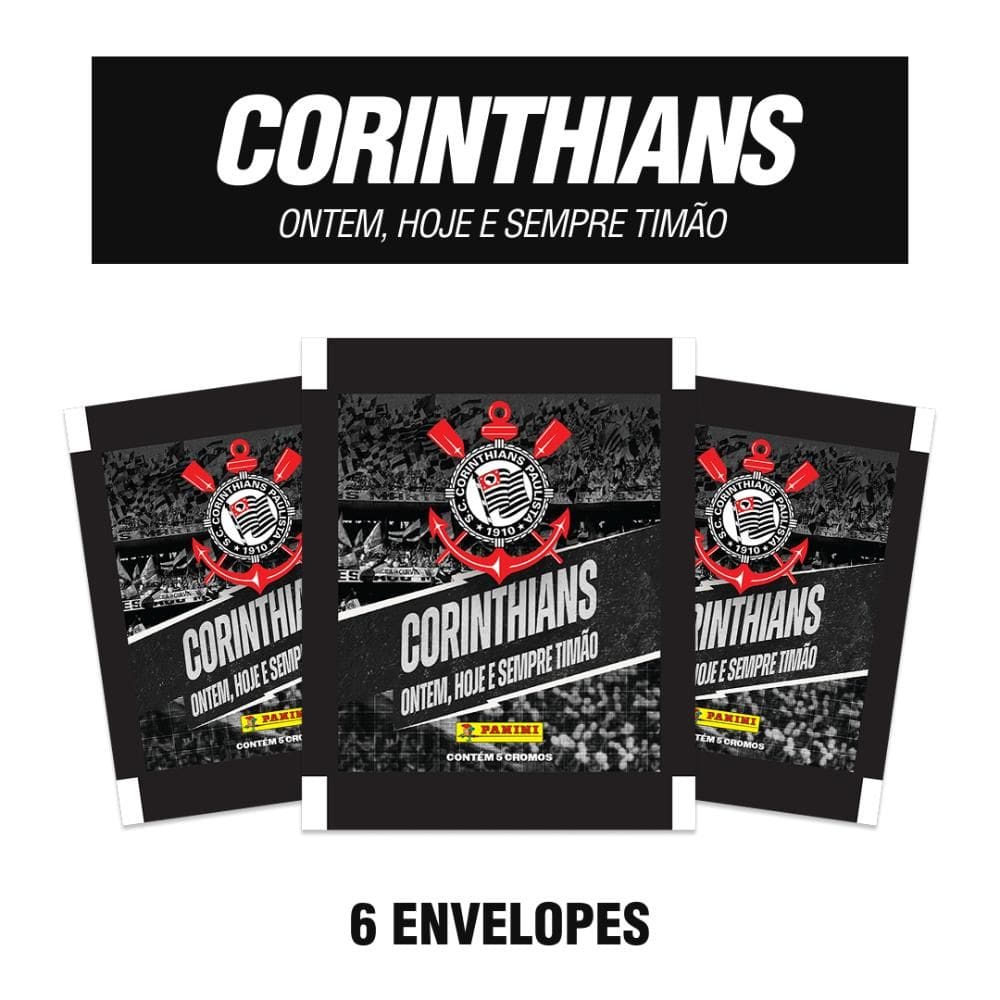 CORINTHIANS 115 ANOS  - Kit Com 6 Envelopes