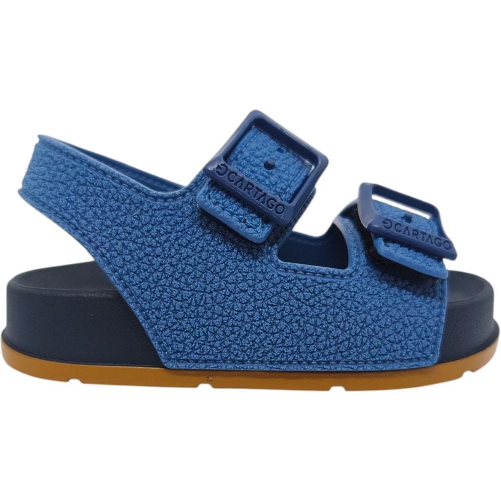 Sandália Infantil Menino Papete Birken Casual Dia a Dia Passeio Escola Verão Conforto Cartago 12611