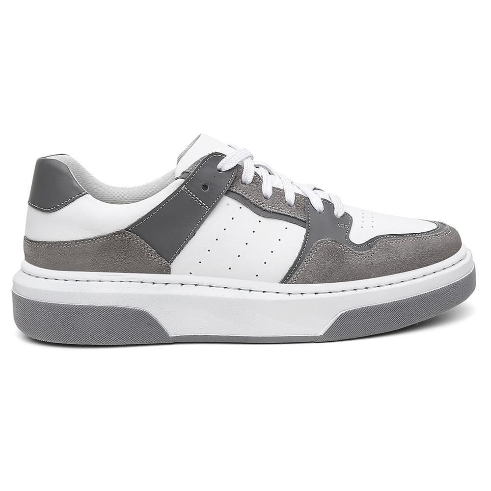 Tênis Masculino Couro Casual Dia a Dia