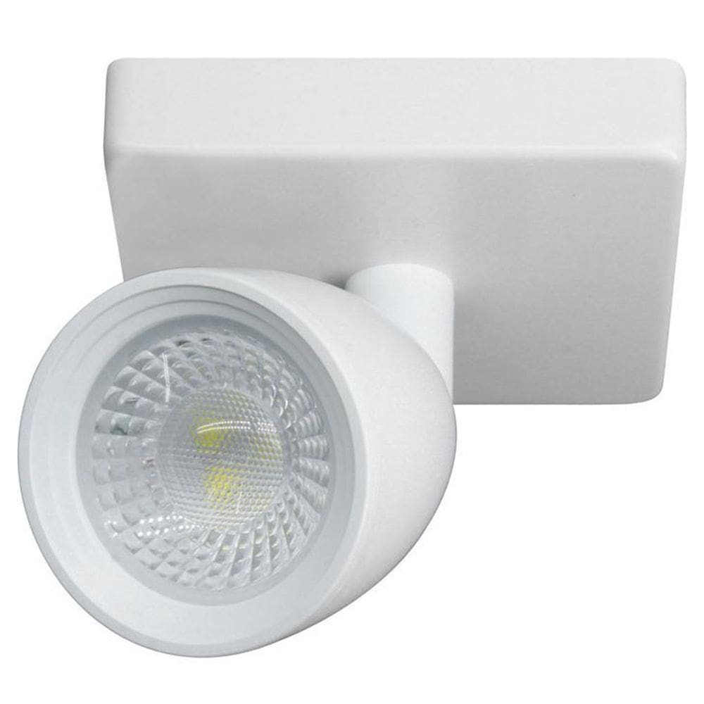 Luminária Spot Taschibra LED Direct, Branco, 1 lâmpada, 6500K
