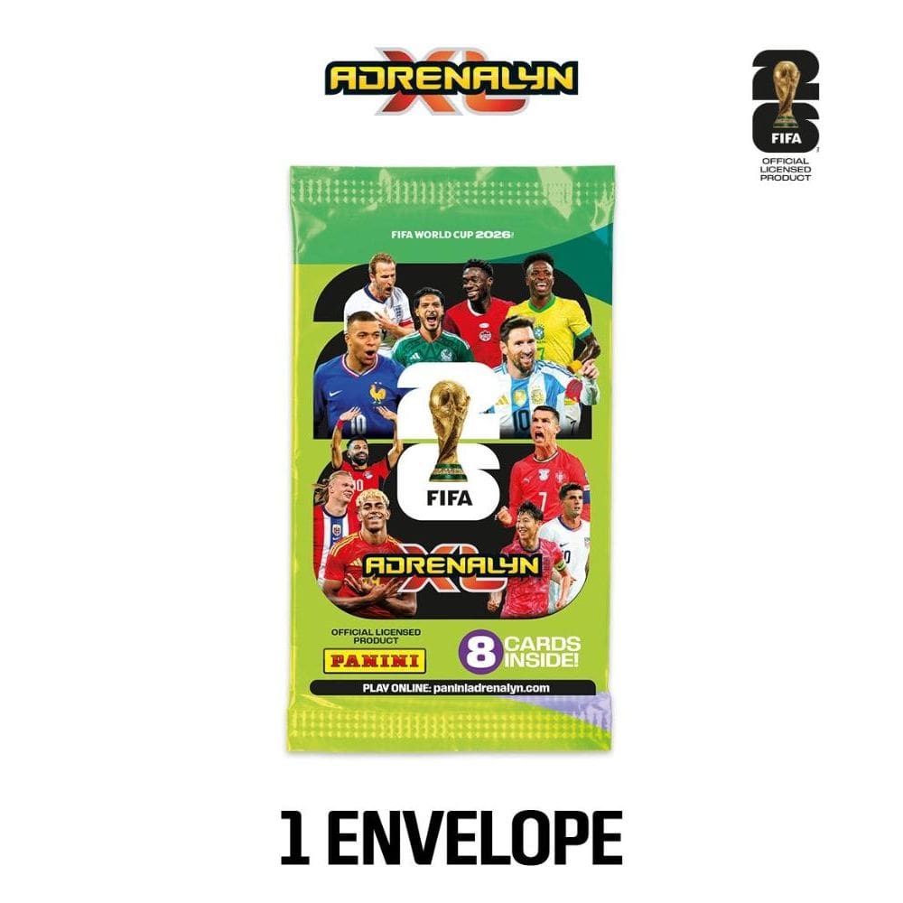 Fifa World Cup 2026™ Adrenalyn Xl™- Envelope 8 Cards
