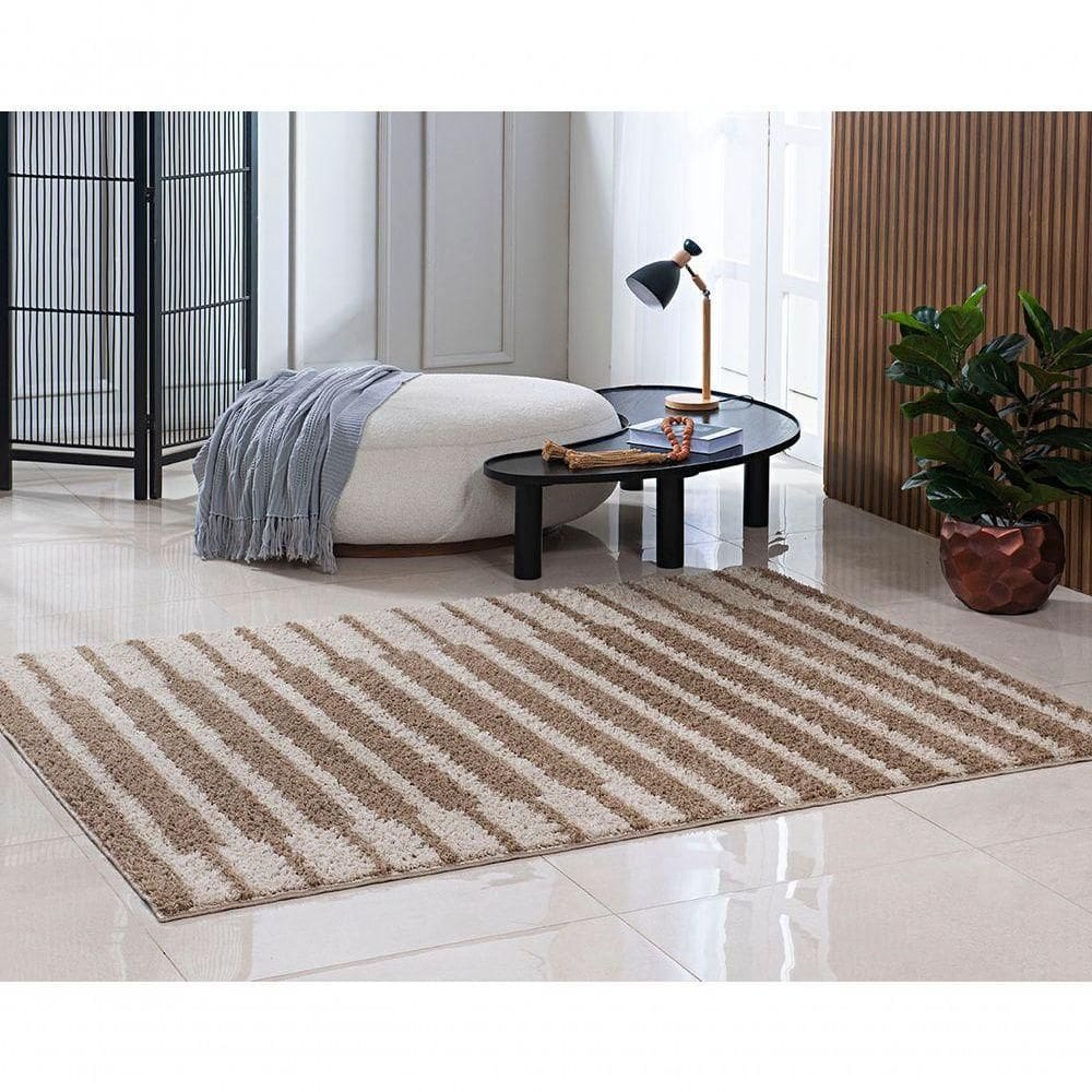 Tapete Sala Toque Macio 2,00x2,50 Linha Design Antid. Trigo Des 16