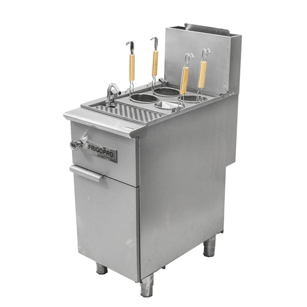 Cozedor de Massas Industrial a Gás GN com 4 Cestos CPVPC40NG Frigopro