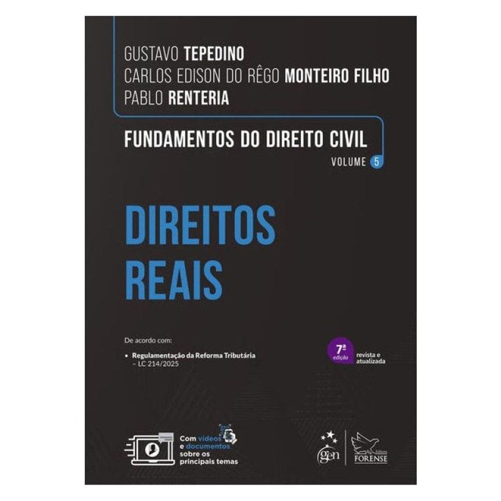 Fundamentos Do Direito Civil - Direitos Reais - Vol.5 - 7ª Edição 2026