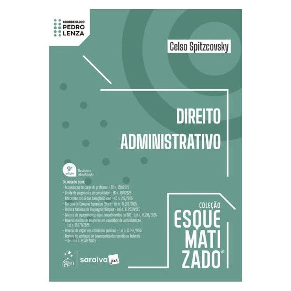 Direito Administrativo - Coleção Esquematizado - 9ª Edição 2026
