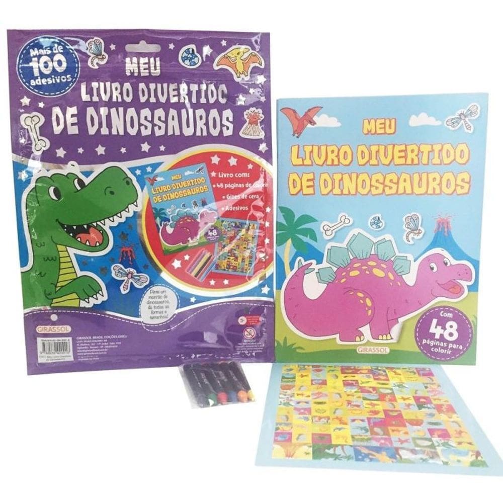 Meu Livro Divertido De Dinossauros
